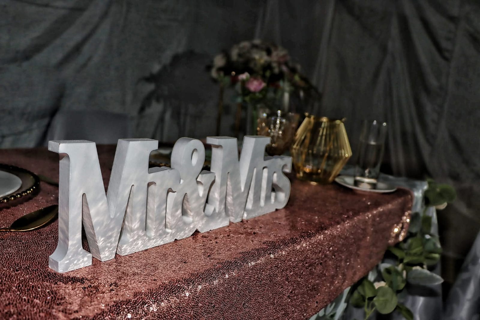 Wedding couple portrait